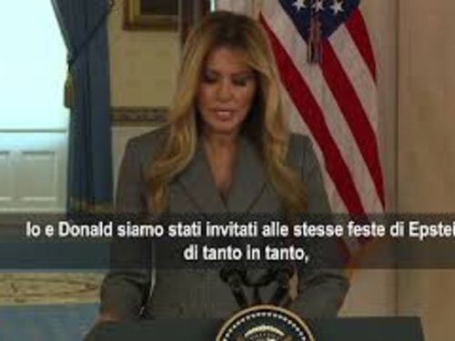 Melania Trump: Non ho mai avuto relazioni con Epstein, né con Maxwell