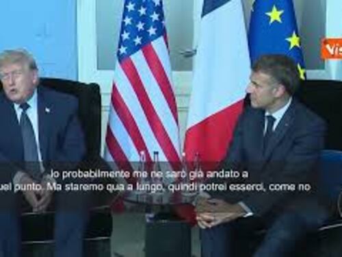 Trump: Intesa con Iran documento potente, non come quello di Obama. Potrei partecipare a firma