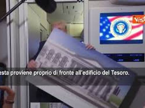 Trump mostra alla stampa le immagini di Sala da Ballo della Casa Bianca: La più bella del mondo