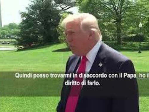 Trump: Non ho nulla contro il Papa, ma non sono d'accordo con lui, suo fratello è Maga