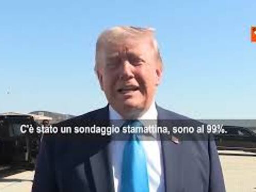 Trump: Sono al 99% nei sondaggi in Israele, potrei candidarmi lì