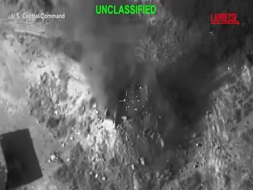 Iran, raid americano su obiettivi militari: il video