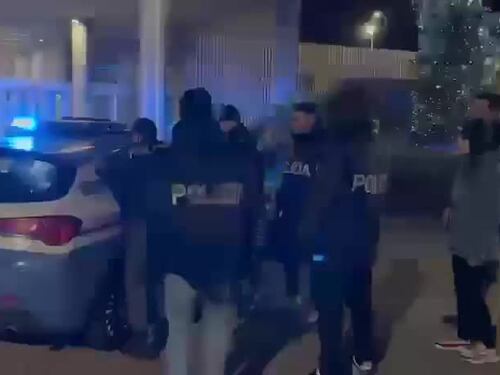 L'arresto del croato dopo la fuga a Desenzano