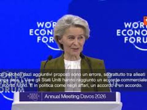 Groenlandia, von der Leyen: Nuovi dazi Usa verso alleati errore, c'era accordo