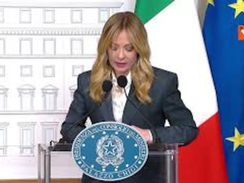 Meloni: Italia e Europa sempre a fianco di Kiev e del suo popolo