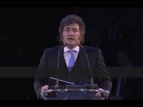 Milei all'Economic Forum a Madrid: I valori giudaico-cristiani sono il fondamento dell'Occidente