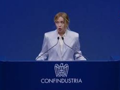 Meloni ad Assemblea Confindustria: Ringrazio Mattarella, ricorda importanza dell'industria italiana