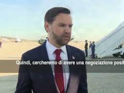 Vance su colloqui Iran: Se ci prenderanno in giro non saremo ricettivi