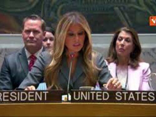 Melania Trump presiede Consiglio sicurezza Onu: "Gli Usa sono con i bambini di tutto il mondo"