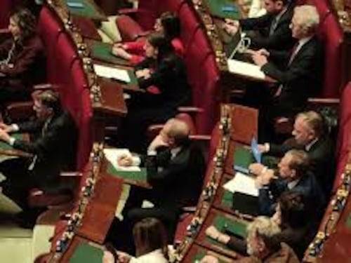 Comunicazioni di Crosetto e Tajani alla Camera su crisi Golfo, immagini