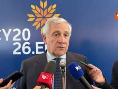 Tajani a vertice ministri Esteri Ue a Cipro: Ho insistito sul sanzionare Ben Gvir, suoi atti indegni