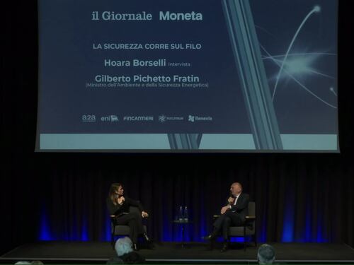 Pichetto Fratin all'evento del Giornale e Moneta: "Nucleare necessario"