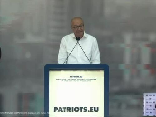 L'intervento del ministro Valditara al Remigration Summit della Lega