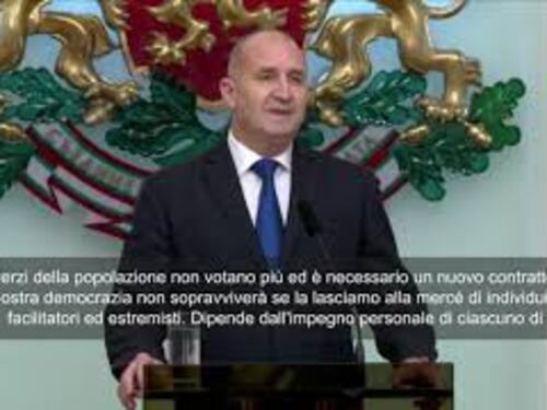 Si dimette il Presidente bulgaro Radev: Correrò nelle elezioni anticipate come premier
