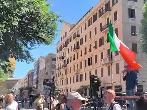 Il corteo di Remigrazione e Riconquista a Roma