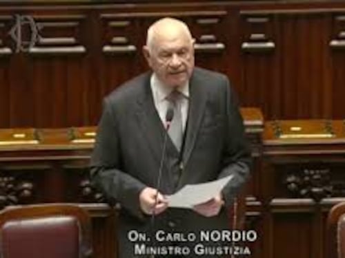 Nordio: Molti all'opposizione sono pro riforma Giustizia, ma votano "no" per appartenenza politica