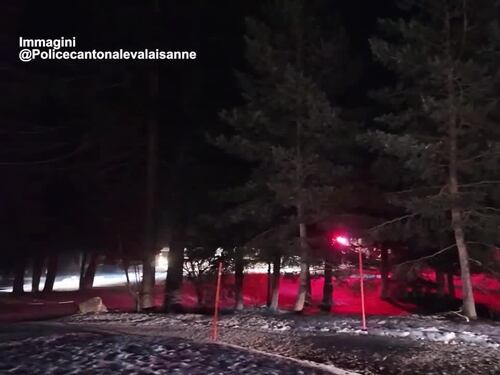 Esplosione a Crans Montana, quel che resta del locale dopo l'incendio