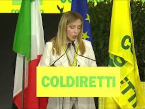 Meloni a evento Coldiretti: Attuale Europa dei burocrati lontana da quella dei padri fondatori