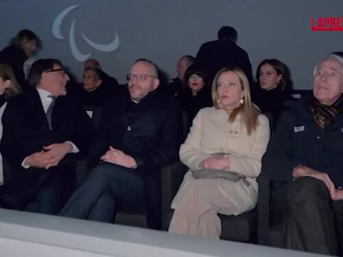 Paralimpiadi, l'arrivo di Meloni e il saluto di Mattarella
