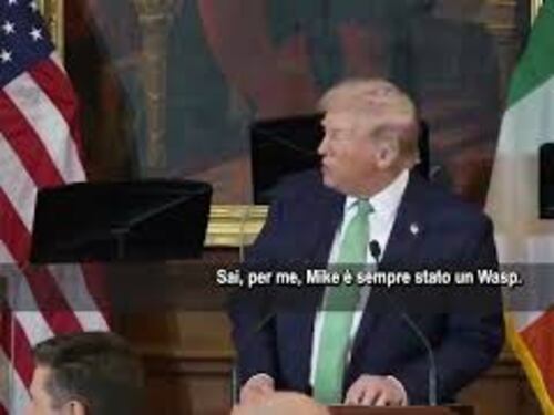 Trump: Non sapevo che lo speaker Usa Johnson avesse radici italiane, così la sua immagine cambia