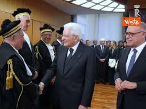 Il Presidente Mattarella partecipa all'inaugurazione dell'anno giudiziario della Corte dei Conti
