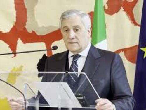 Board of Piece, Tajani: "Siamo stati invitati come osservatori, ma non siamo membri"
