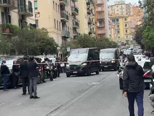 Rapina a Napoli, l'arrivo dei reparti speciali