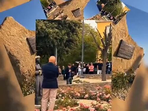 La cerimonia in memoria di Carlotta Dessì