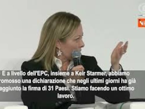 Meloni: Per evitare crisi migratoria bisogna combattere trafficanti e cooperare con Paesi origine