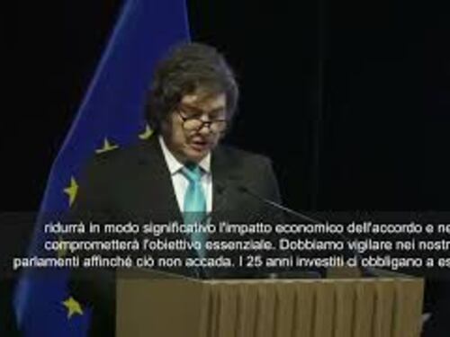 Firma Mercosur in Paraguay, Presidente argentino Milei: Accordo grazie a impegno mia amica Meloni
