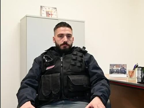 L'agente Alessandro Calista: "Grazie alla mia squadra, al collega Lorenzo devo la vita"