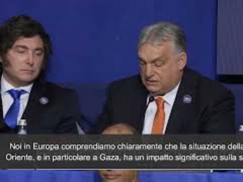 Board of Peace, Orban: "Un onore per l'Ungheria essere stati invitati qui"