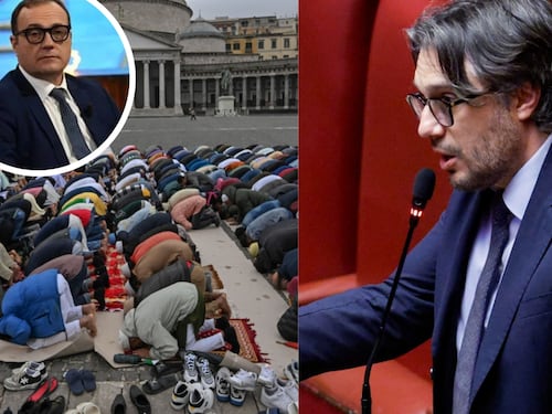 Al sessista Silvestri proponiamo le ginocchiere a rotelle, così va a Teheran con i suoi amici islamisti