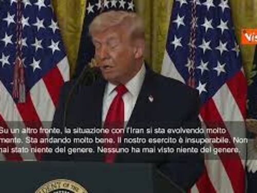Trump: Iran nazione di terrore e odio, stanno pagando prezzo molto alto