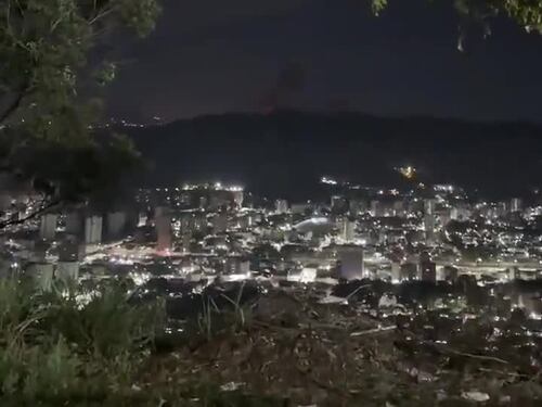 Le esplosioni nella notte a Caracas