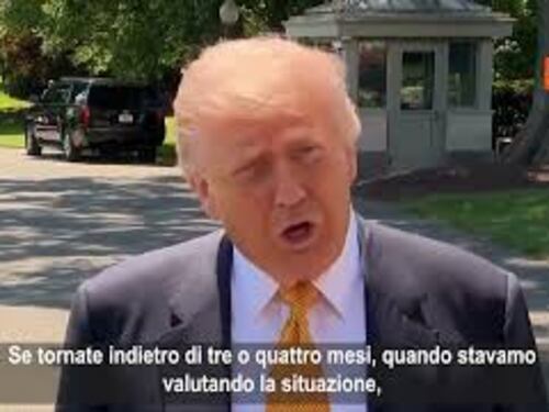 Trump: L'Iran non avrà mai arma nucleare, noi non giochiamo