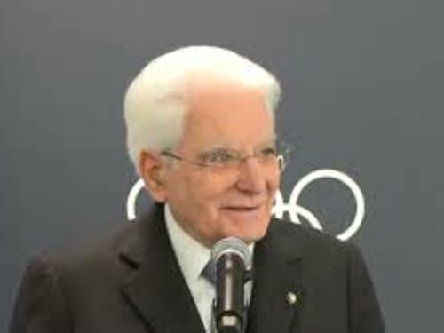 Milano Cortina, il Presidente Mattarella agli azzurri: "Ci siamo, prima competizione con voi stessi"