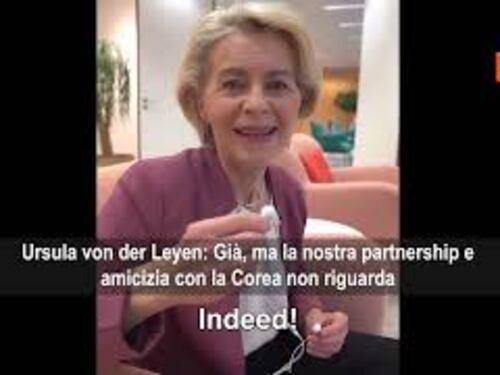 Von Der Leyen si prepara al summit Ue-Corea del Sud ascoltando K-Pop