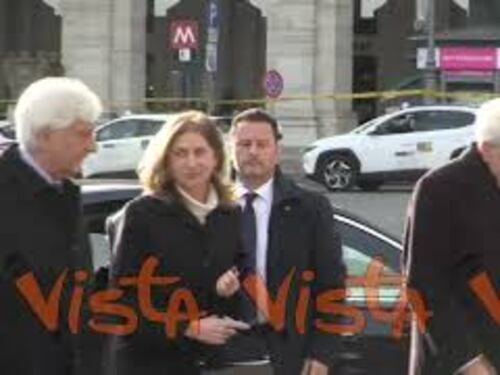 Funerali di Zichichi, il Presidente Mattarella raggiunge la Basilica di Santa Maria degli Angeli