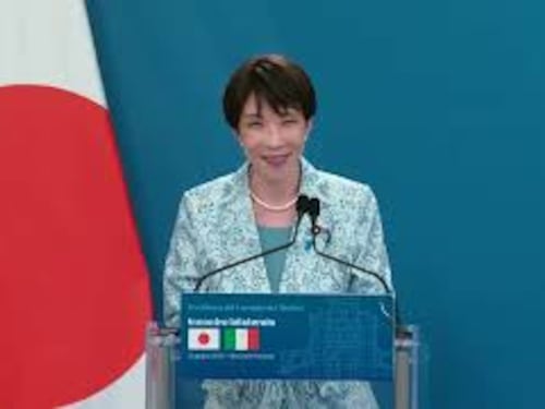 Ponte Stretto, la premier Takaichi: Vogliamo che diventi simbolo cooperazione Italia-Giappone