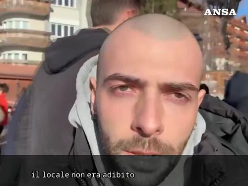 Crans-Montana, un testimone: "La gente cercava di scappare ma non c'erano vie di uscita"