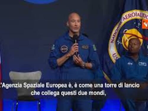 Parmitano nell'equipaggio Artemis III: La mia piattaforma di lancio per lo spazio è l'Italia