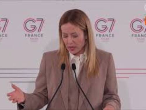 Meloni al G7: Fatto un ottimo lavoro in un momento complesso dello scenario internazionale