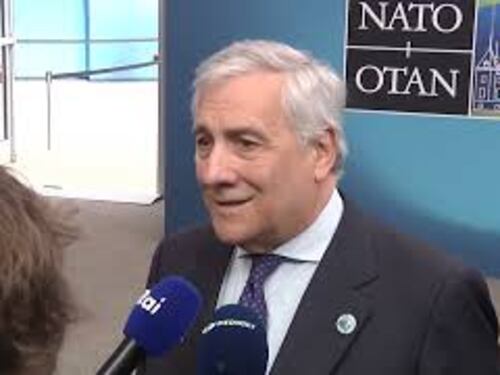 Tajani: Stiamo facendo il massimo per aiutare l'Ucraina e continueremo