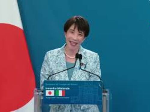 Premier giapponese Takaichi: Spero che Ponte di Messina diventi simbolo cooperazione Italia-Giappone