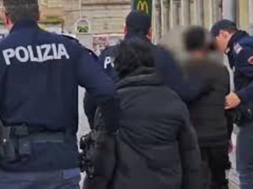 Maxi blitz a Termini, la Polizia identifica oltre 500 persone. 4 arresti e 6 denunce