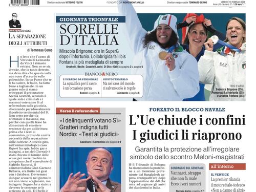 Giornata trionfale alle Olimpiadi, i giudici forzano il blocco navale, indagato il consulente di Report