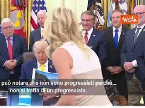 Trump mostra immagini piscina Lincoln Memorial: Acqua più pulita del mondo