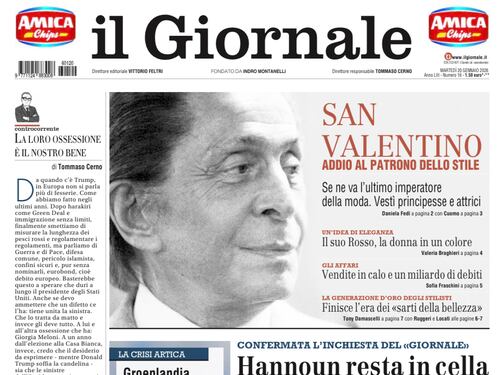 La morte di Valentino, Hannoun resta in carcere, le mire di Trump sulla Groenlandia