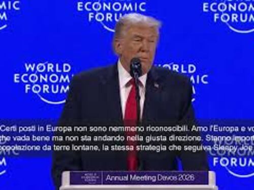 Trump: Amo l'Europa, ma non sta andando nella giusta direzione